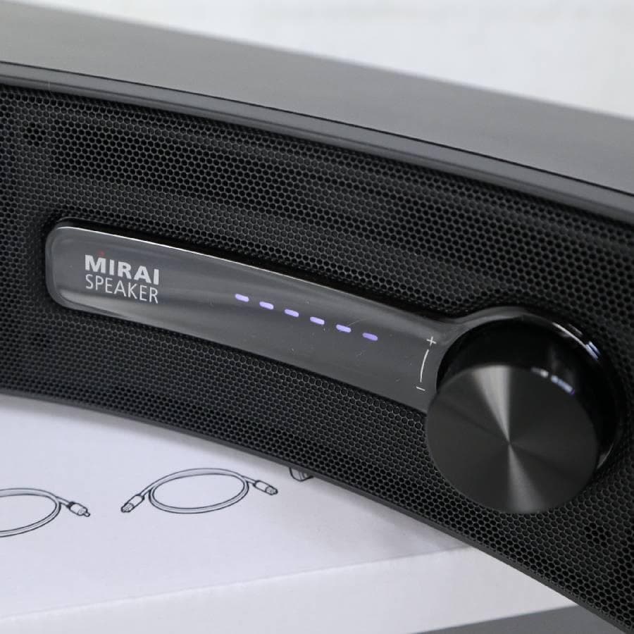 値下展示品 ミライスピーカー ステレオ SF-MIRAIS6 テレビ用スピーカー