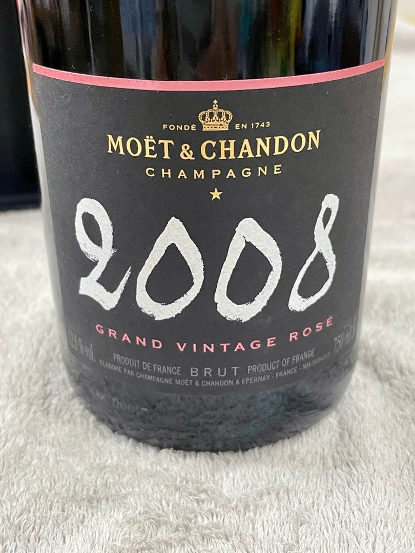 その他 MOET CHANDON 2008 GRAND VINTAGE ROSE 750