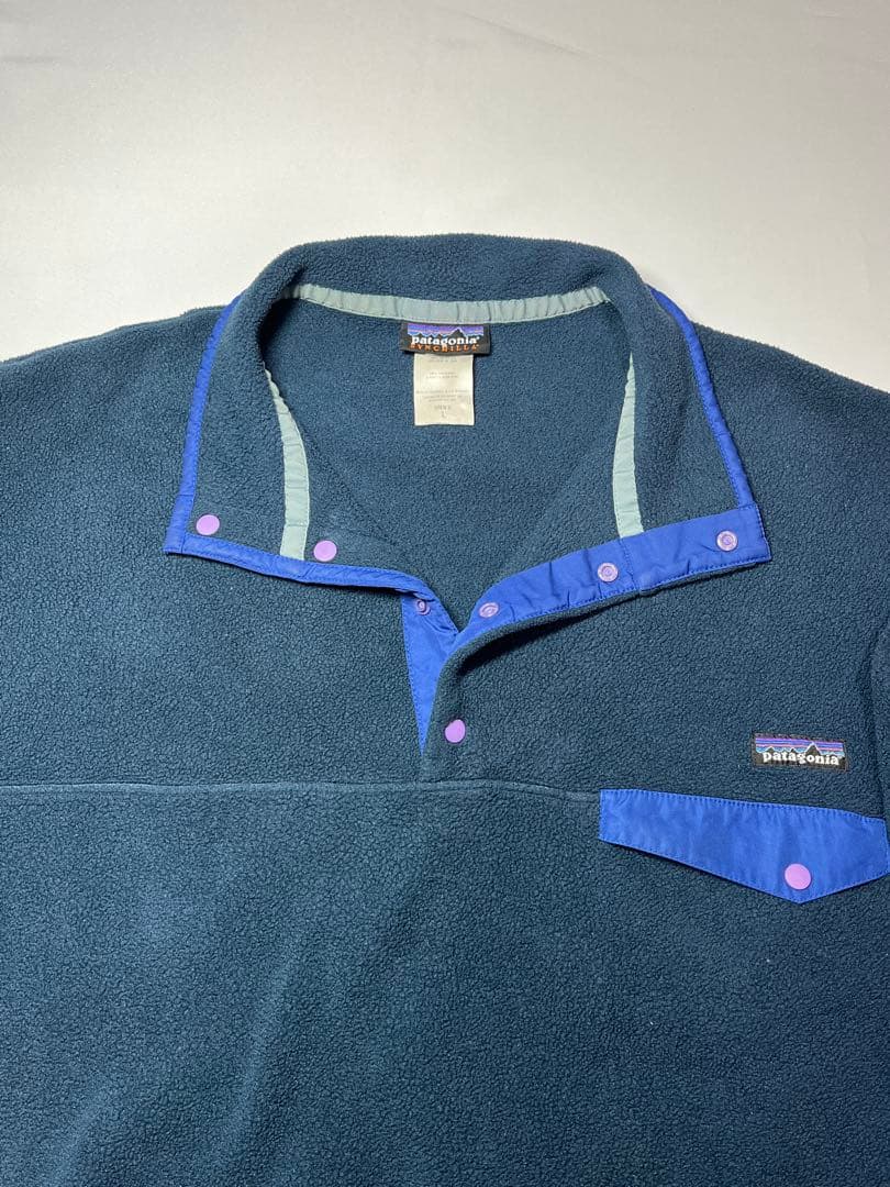【08年製／L】Patagonia スナップT シンチラ