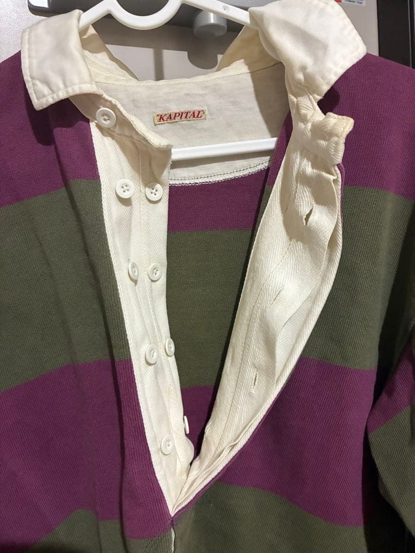 Kapital ラガーシャツ