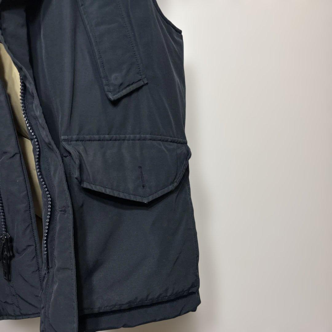ウールリッチ　アークティックパーカー　ベスト　ネイビー