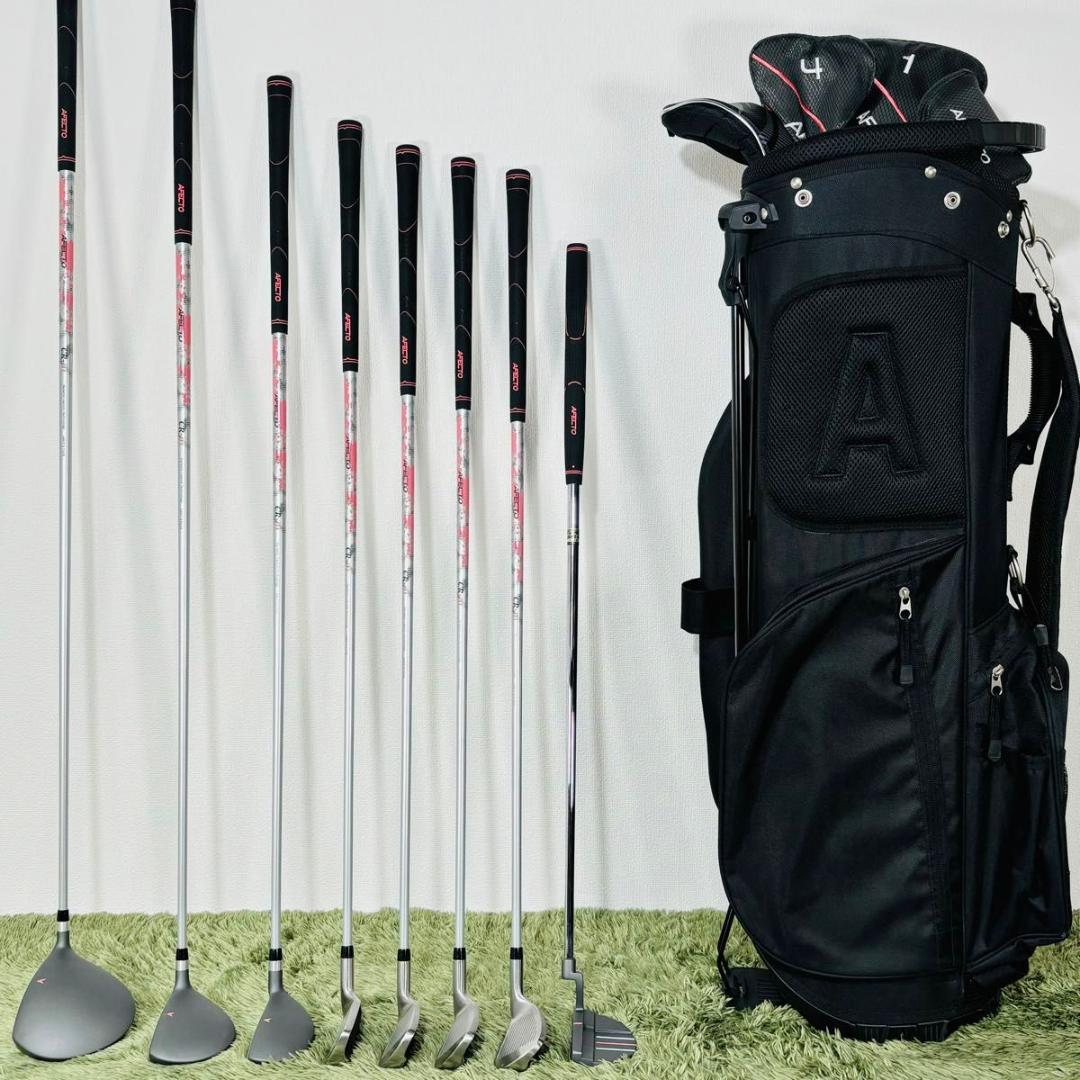 アフェクト CR-01 レフティ 8本セット レディースゴルフ 初心者 入門