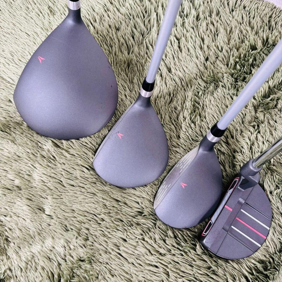 アフェクト CR-01 レフティ 8本セット レディースゴルフ 初心者 入門