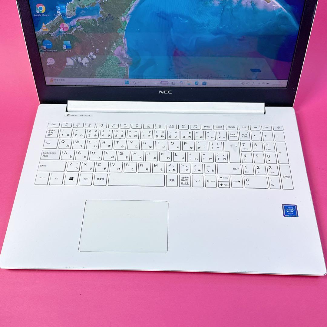 オフィス2024⭐️爆速SSD windows11 ノートパソコン カメラ 薄型