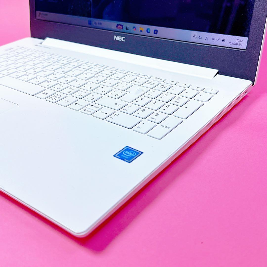 オフィス2024⭐️爆速SSD windows11 ノートパソコン カメラ 薄型