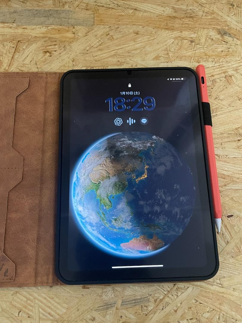 iPad mini６ 256g (Wi-Fiモデル）タッチペン ケース 付き