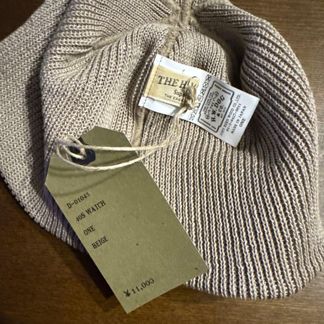 【新品未使用】THE H.W DOG&CO. /WATCH ニットキャップ