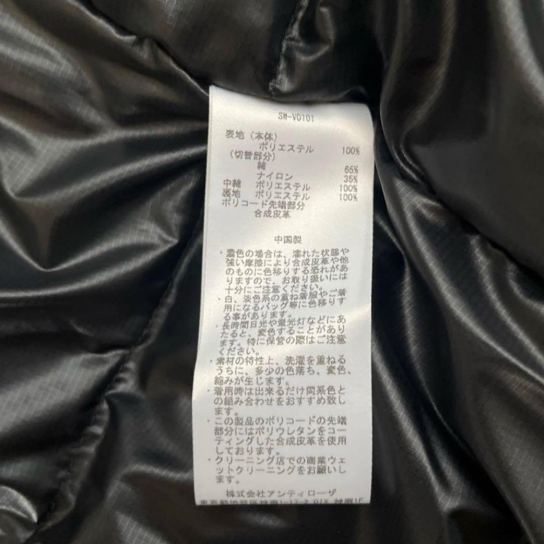 新品 SandWaterr オーガナイズドパフベスト 黒2 ジャケット