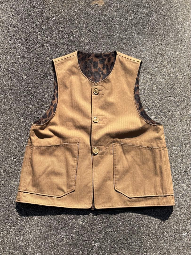 ENGINEERED GARMENTS レオパード　ベスト