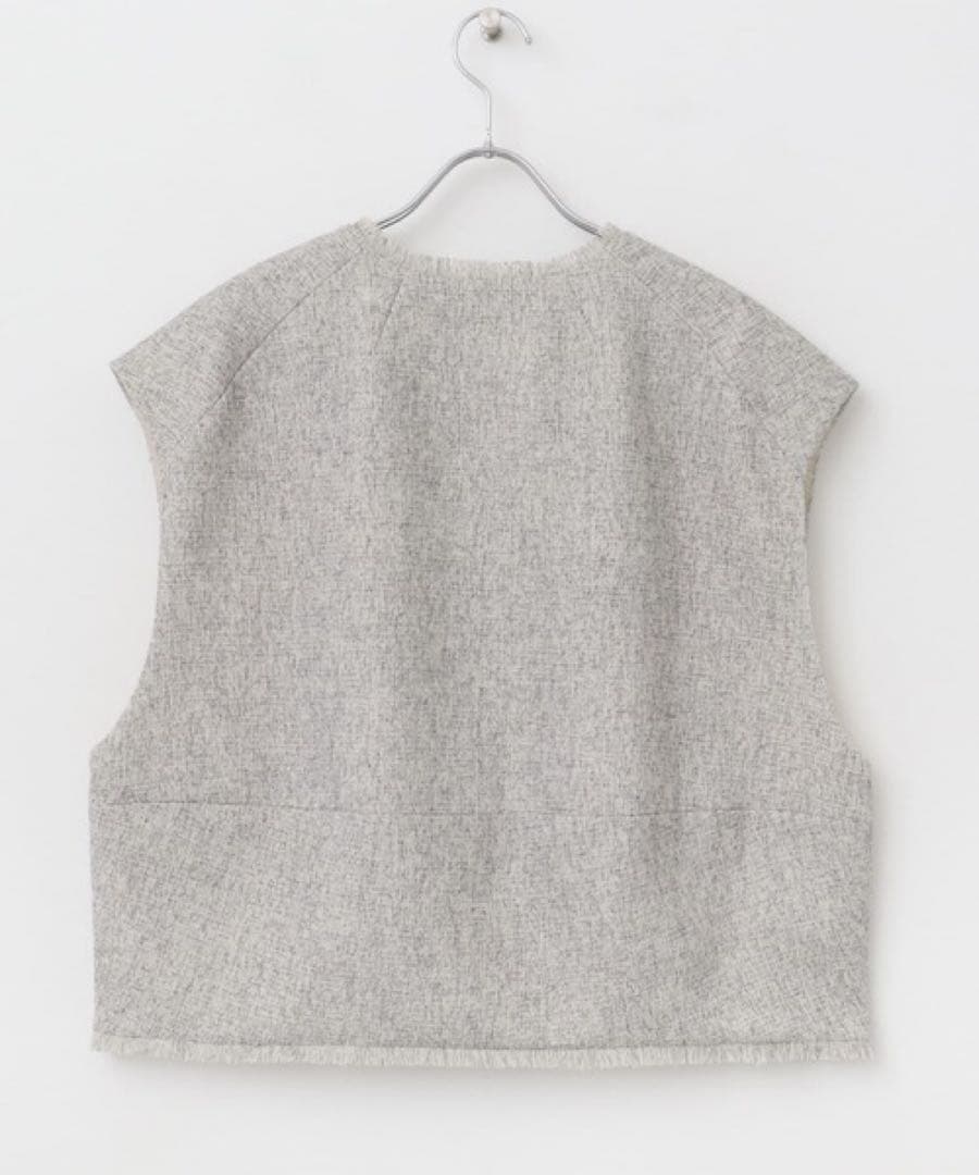 CHIGNON ツィードショートベスト