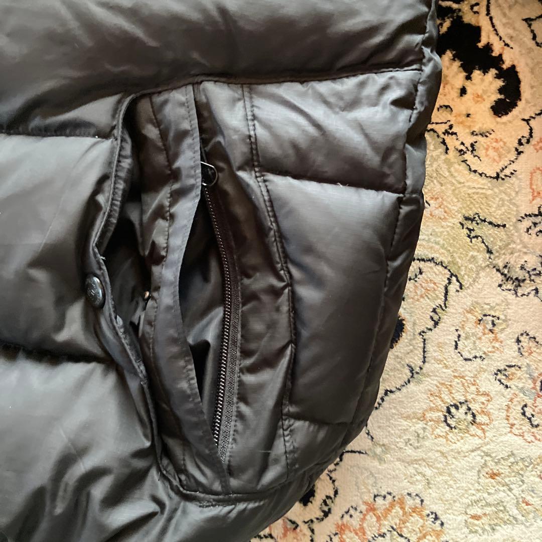 Columbia 00s puffer down jacket black 肉厚