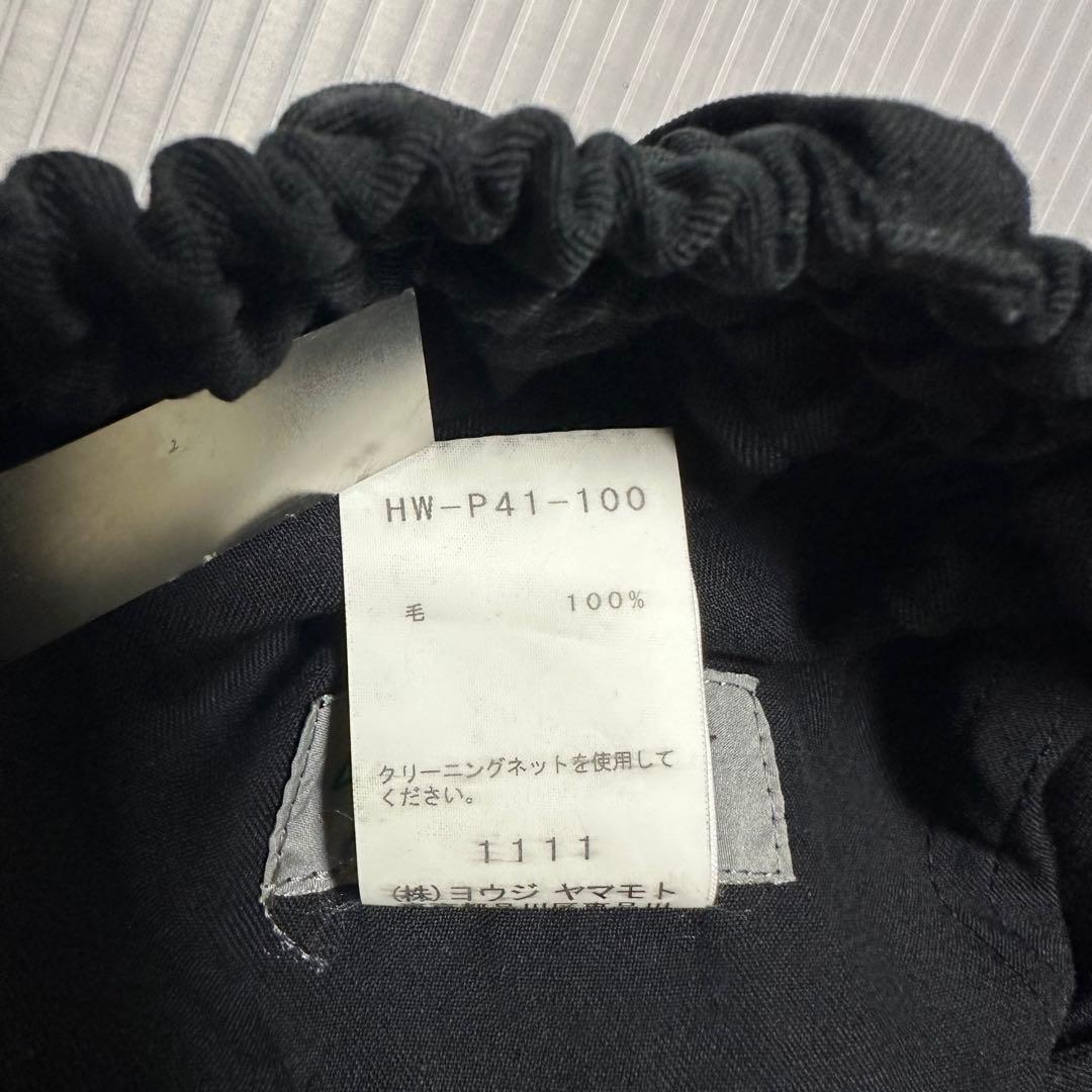 【Used】ヨウジヤマモトプールオム / ラップパンツ / ウールギャバ