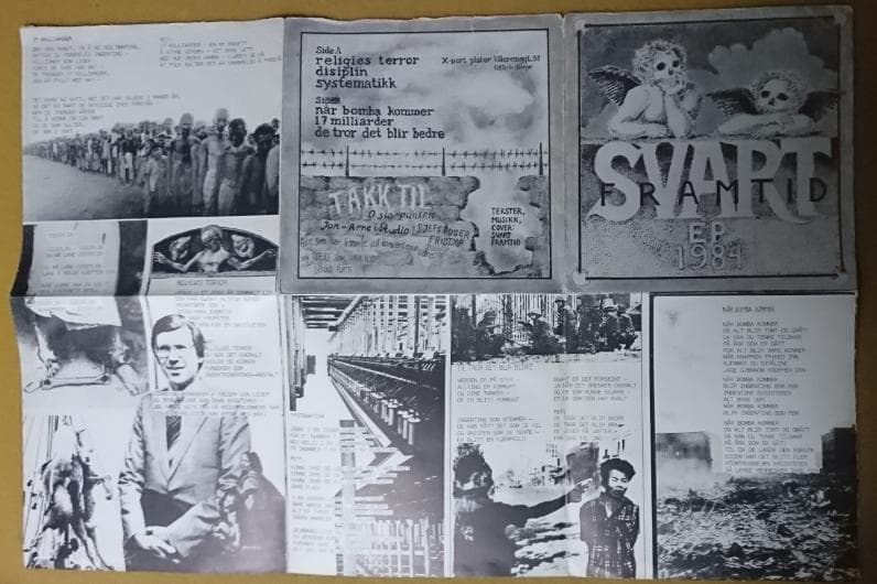 洋楽 SVART FRAMTID 1st ep discharge raw kbd