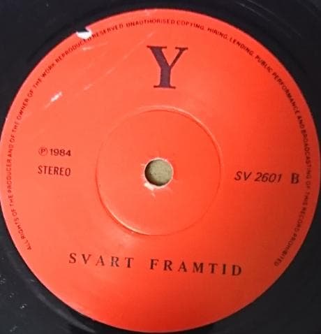 洋楽 SVART FRAMTID 1st ep discharge raw kbd