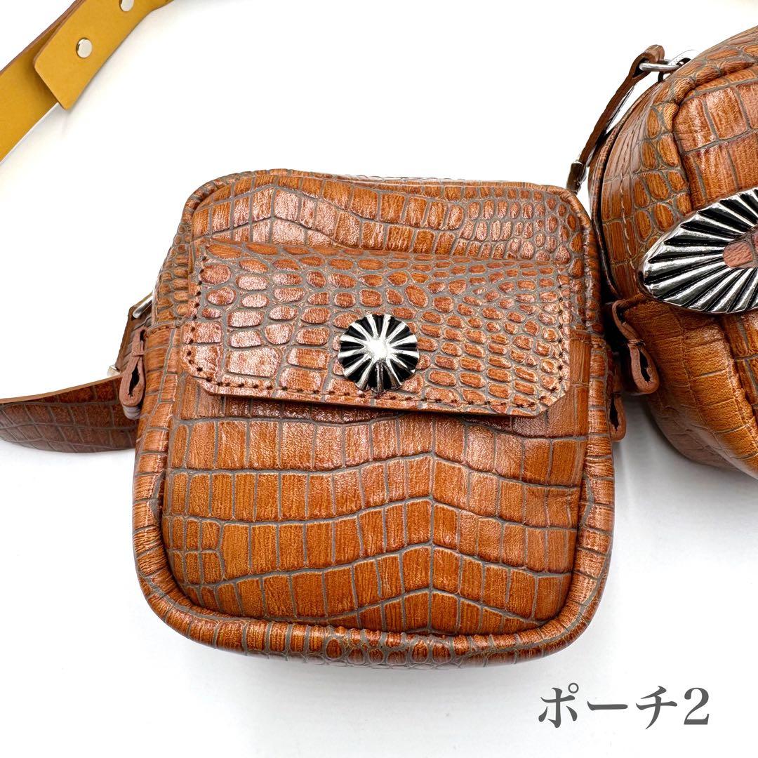 ✨未使用✨ TOGA PULLA トーガプルラ ボディーバッグ　メタルコンチョ