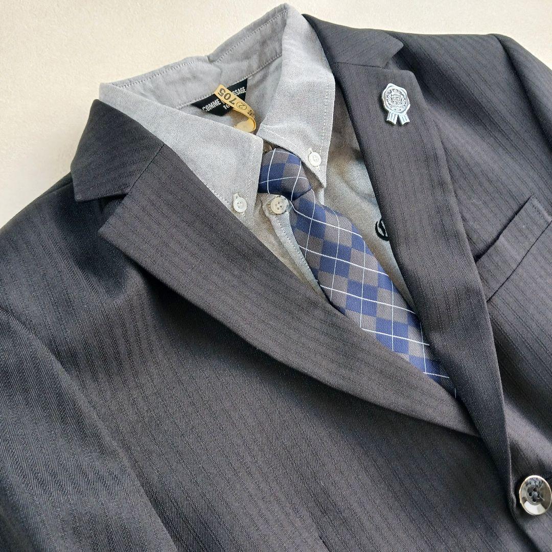 キッズ男の子160㎝ フォーマルスーツセットアップ 卒服 卒業式 ヒロミチナカノ