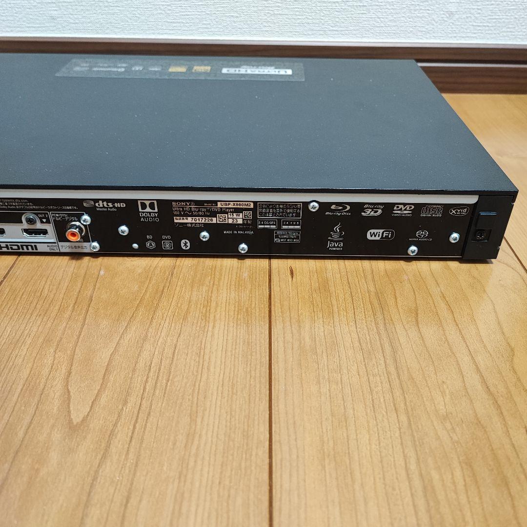 ジャンク Ultra HDブルーレイ/DVDプレーヤー UBP-X800M2