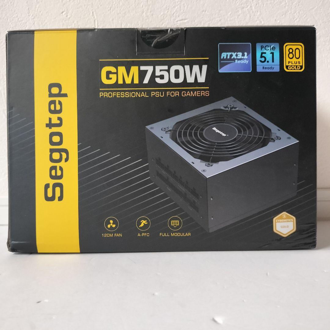 Segotep GM750W ATX3.1+PCI-E 5.1 電源ユニット