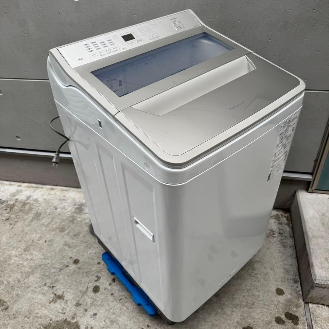 90⭐️2021年製★パナソニック　洗濯機　10KG 大型　インバーター