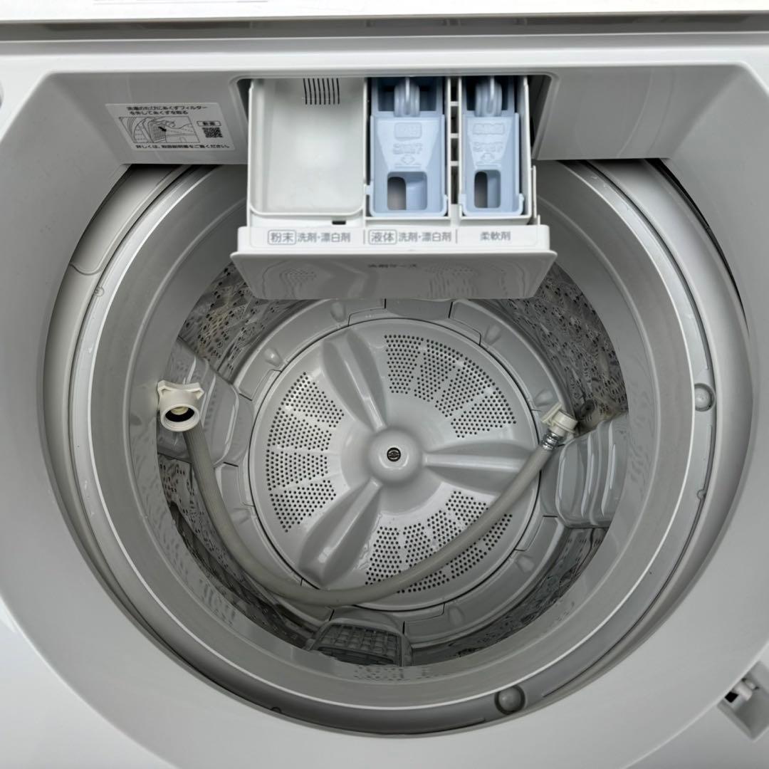 90⭐️2021年製★パナソニック　洗濯機　10KG 大型　インバーター
