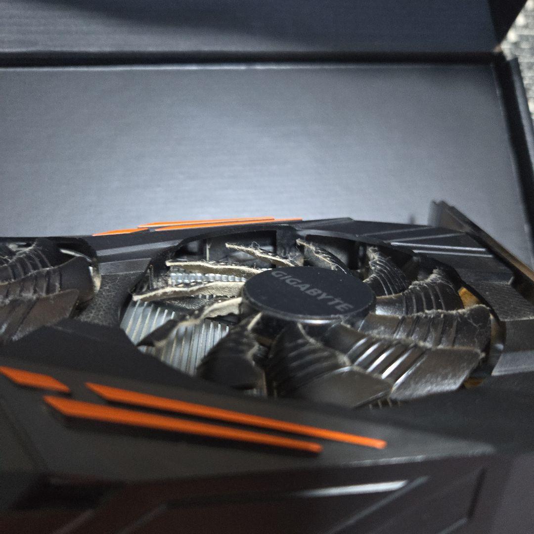 動作品ジャンク GeForce GTX 1080 GIGABYTE