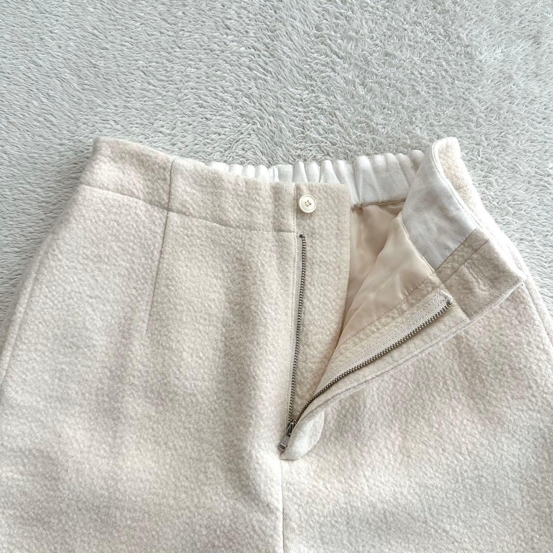 美品 スティーブンアラン SHRINK PANTS/パンツ ウール M ホワイト