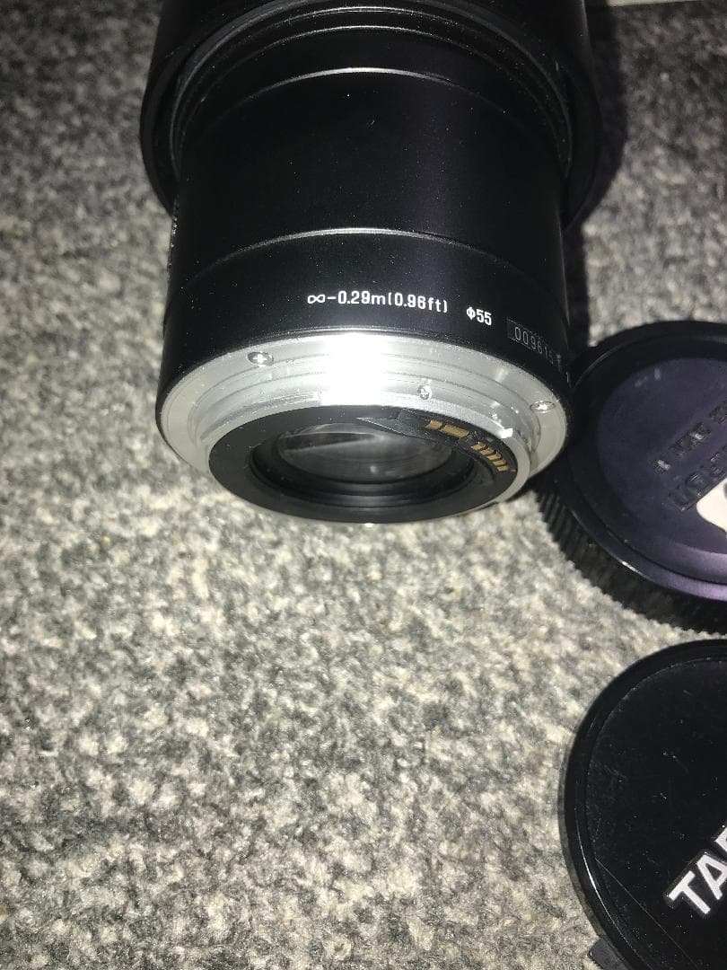 タムロン90F2.8マクロ、キャノンAF