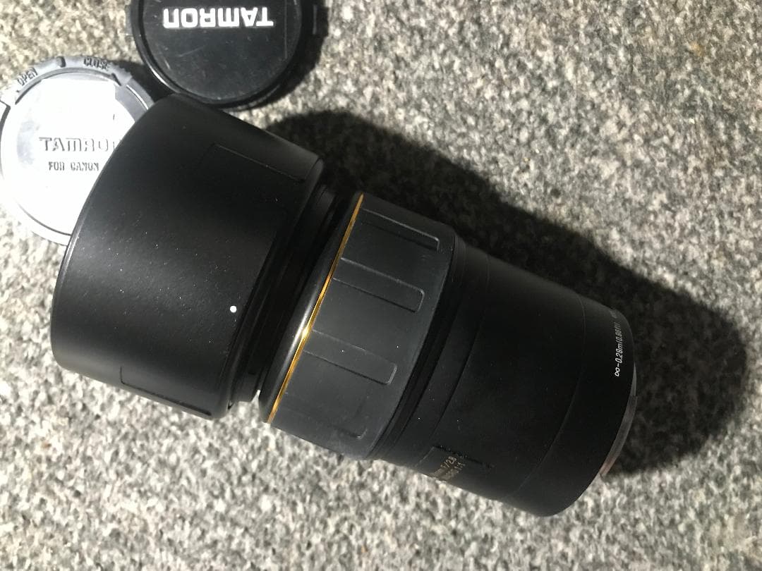 タムロン90F2.8マクロ、キャノンAF