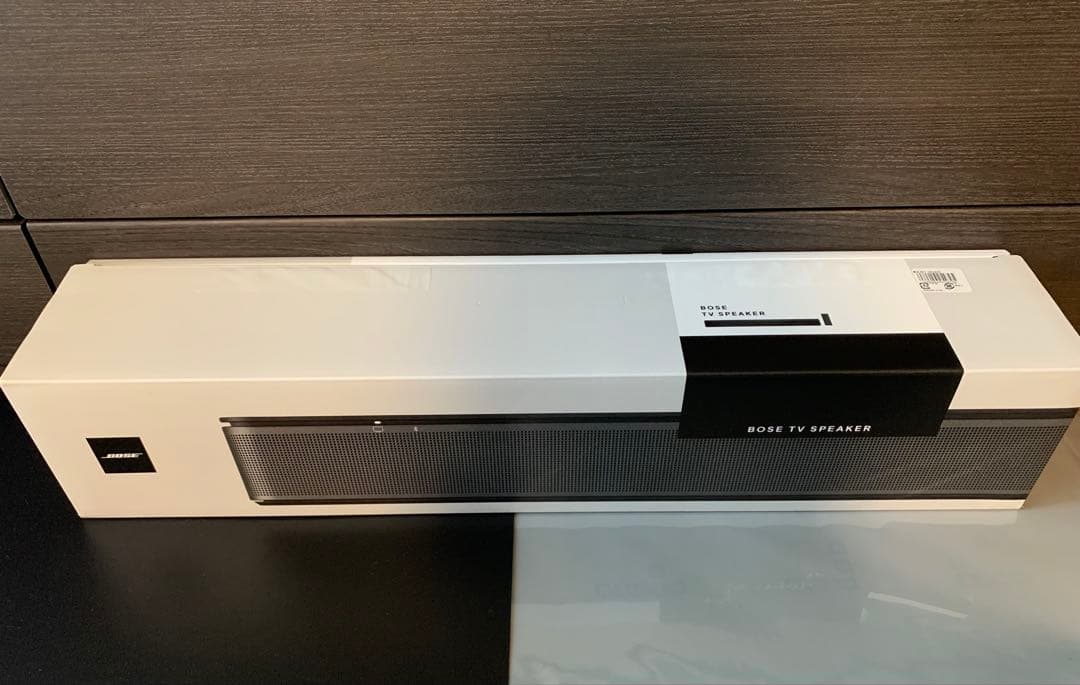 【新品】BOSE TV SPEAKER サウンドバー ブラック