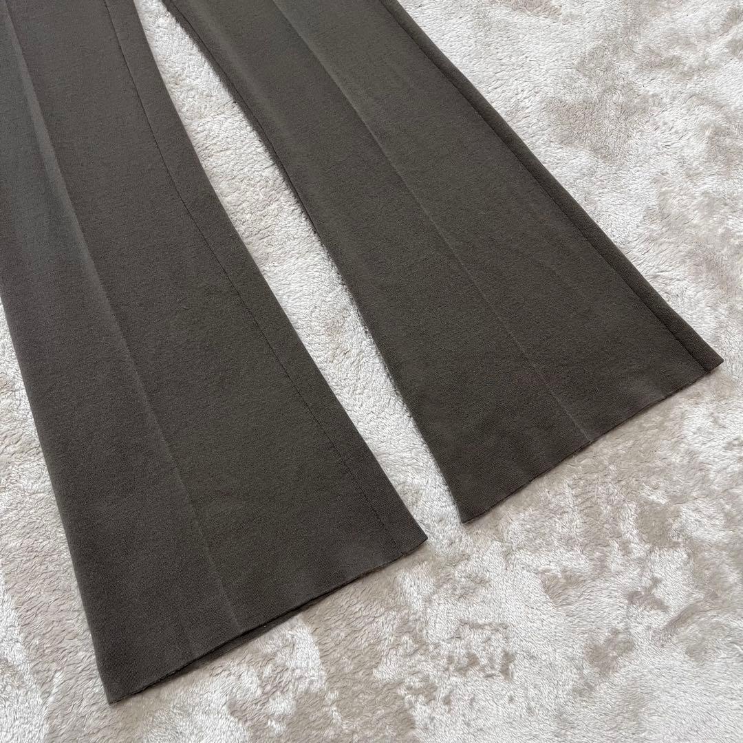 Akityatho　　 refined パンツ　ニットパンツ　グレー　38