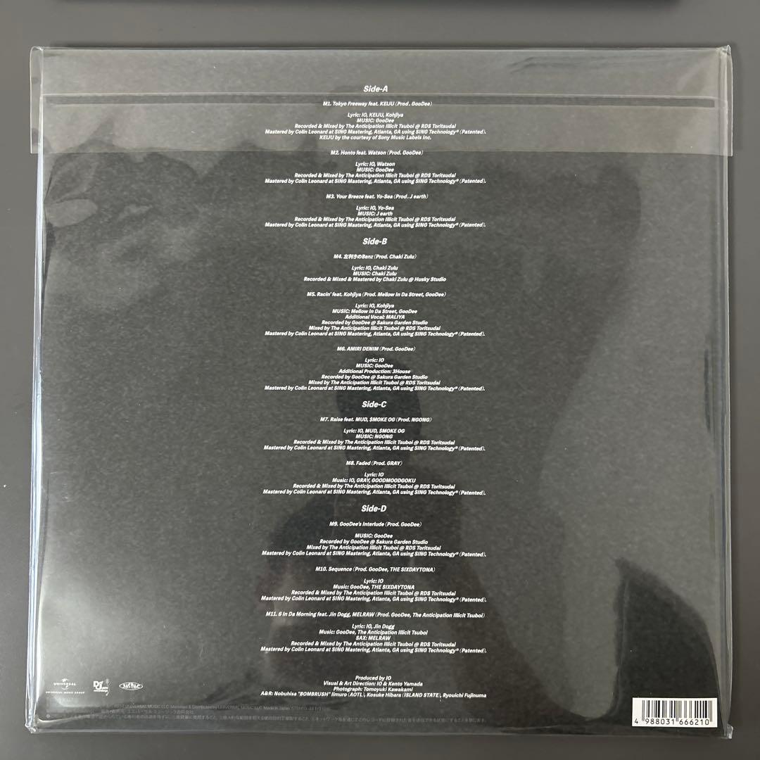 新品 IO / four 完全生産限定盤 LP レコード kandytown