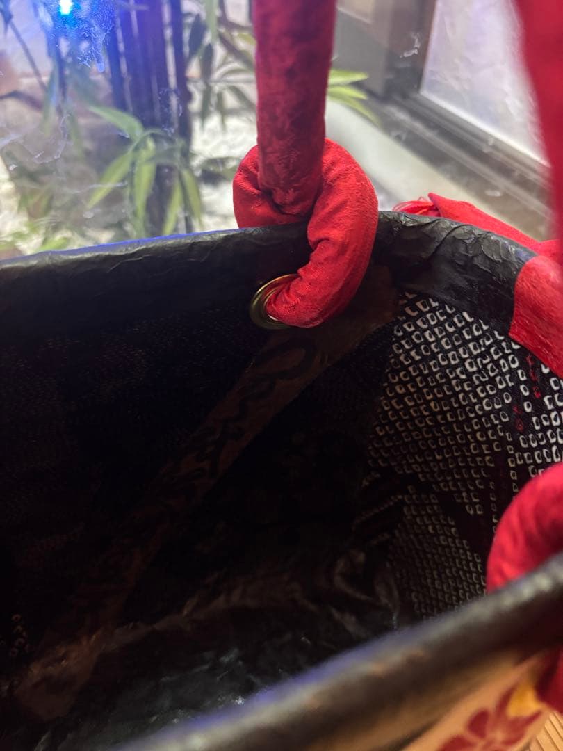 帯一閑張りバック