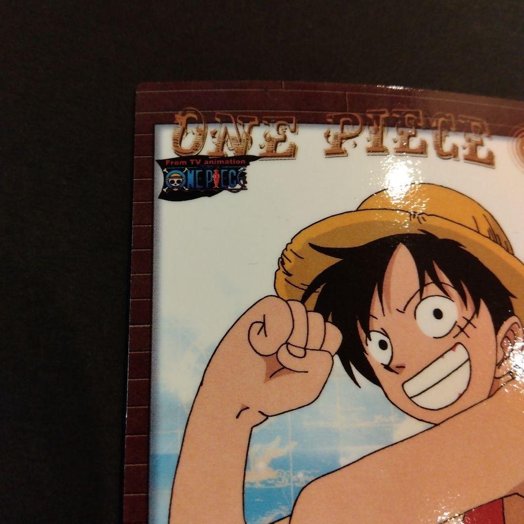 ONEPIECE アマダ エッチングカード ルフィ N10 初期 レア 当時