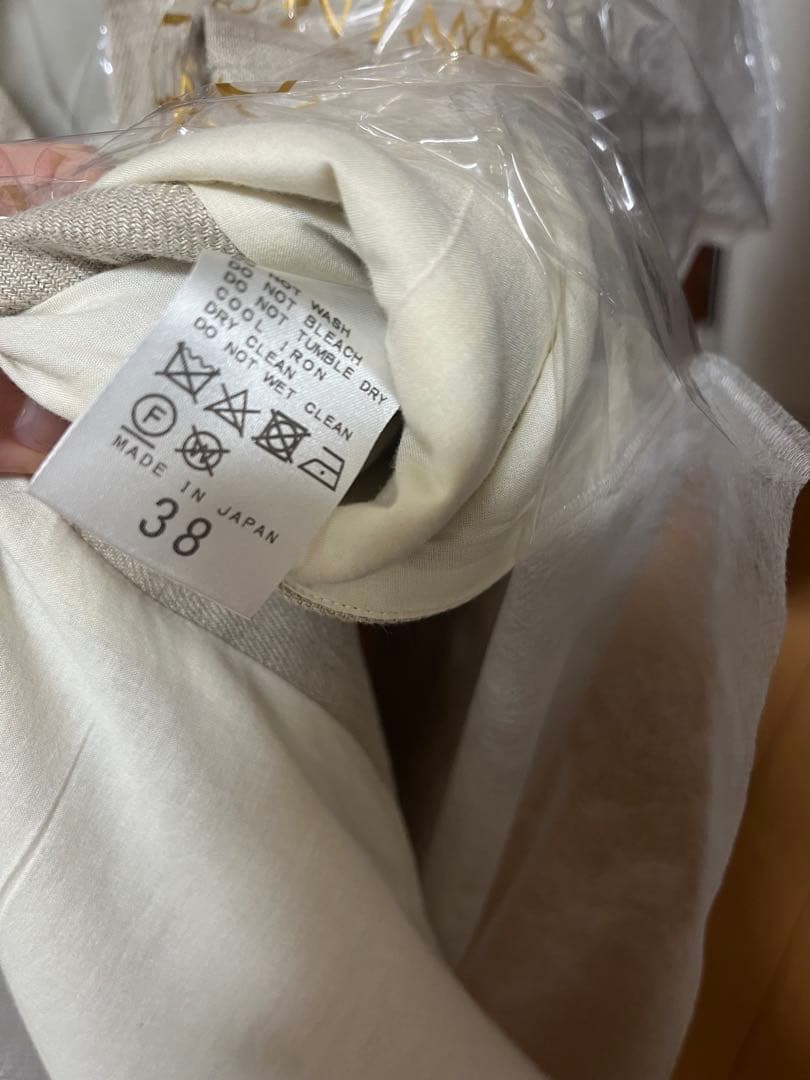 Plage ノーカラージャケット 38