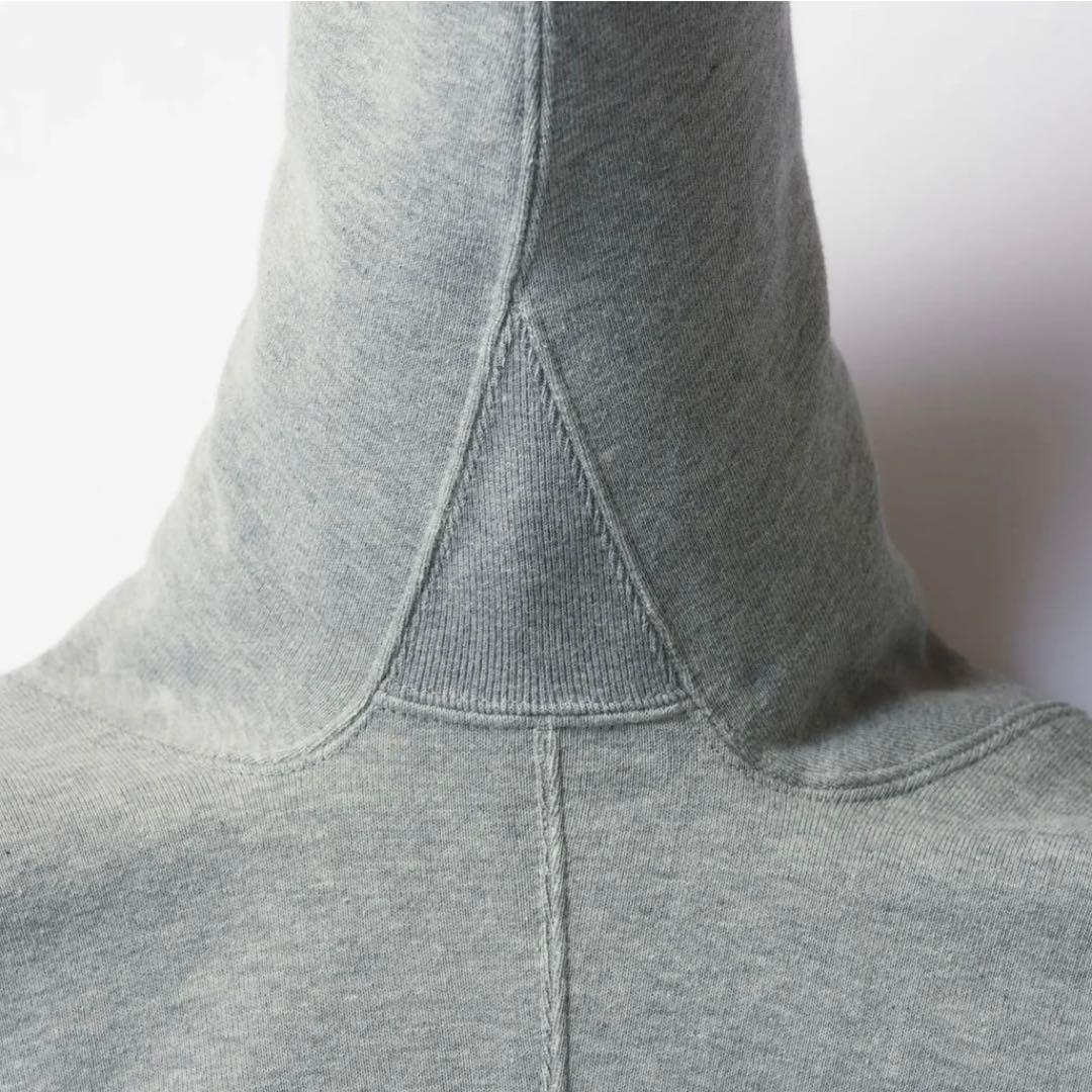 LOOPWHEELER 吊り編みクルースウェット　グレーメランジ