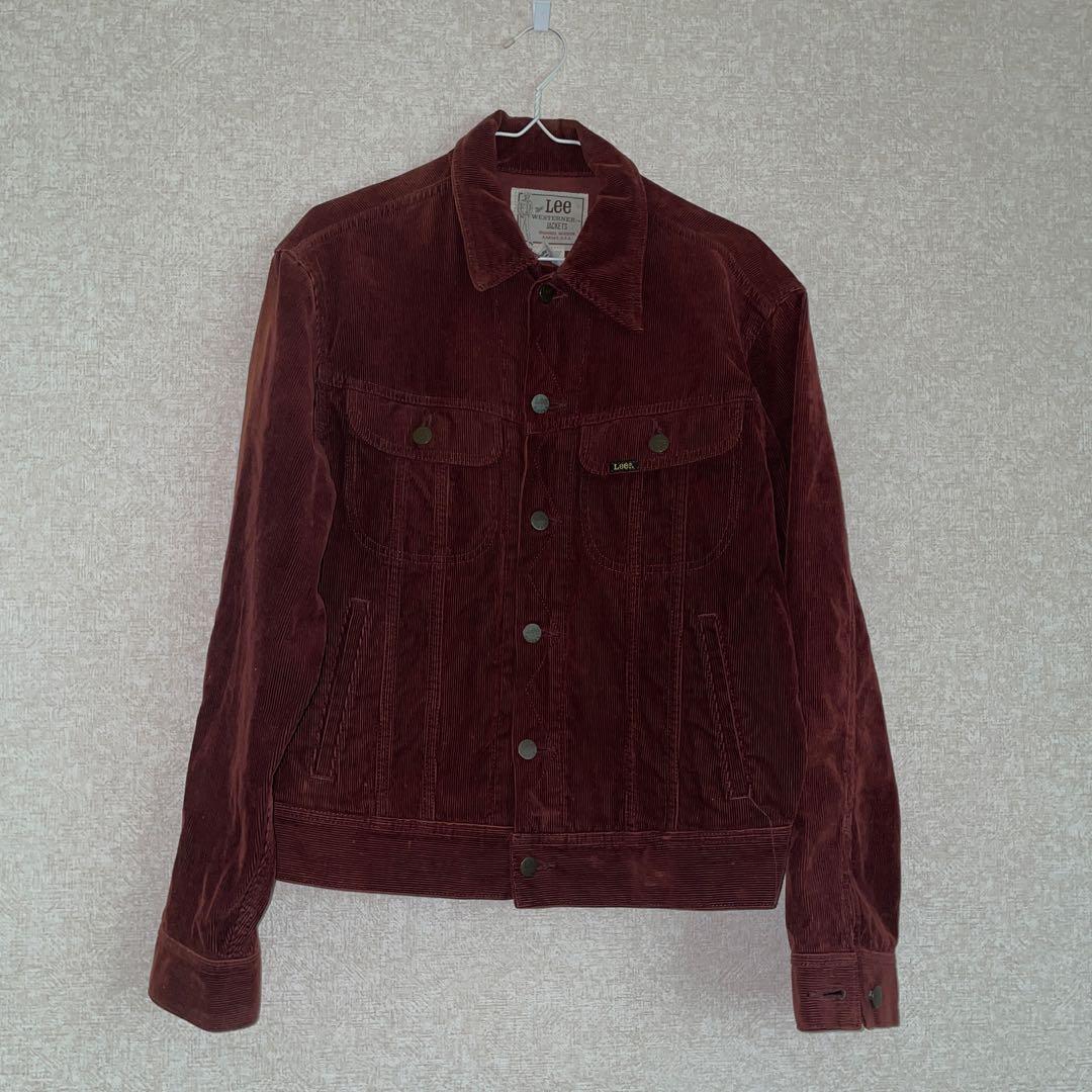 【USA製ヴィンテージ】Lee WESTERNER コーデュロイジャケット 茶