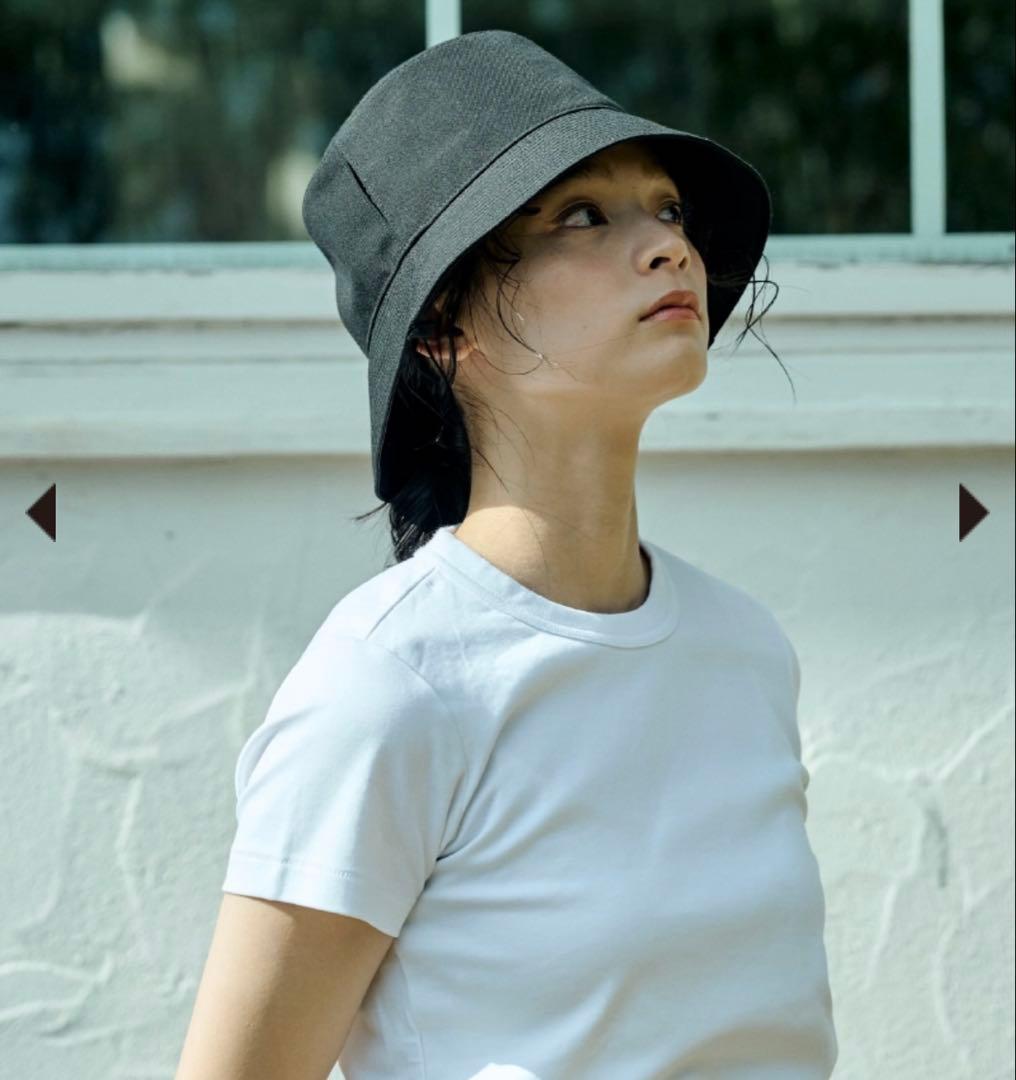 サンバリア100 ハット　ブラック　M