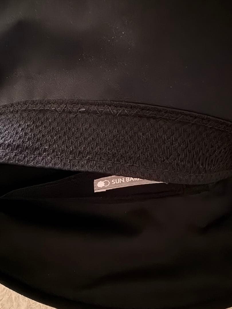 サンバリア100 ハット　ブラック　M