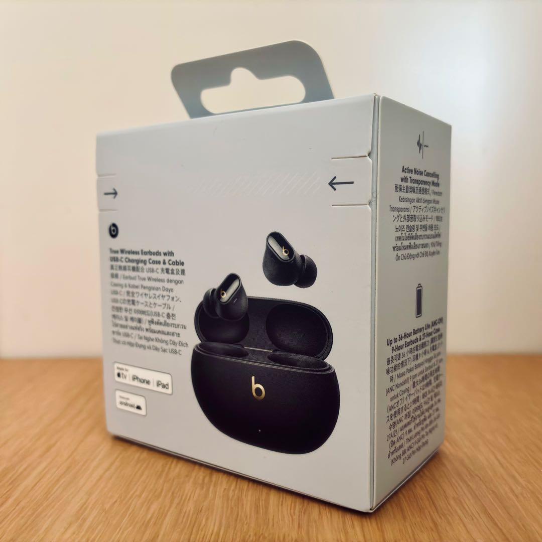 Beats Studio Buds + 国内正規品 新品未開封 完備品 ブラック