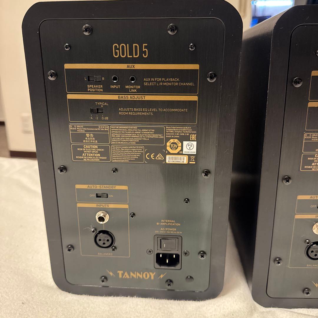 TANNOY GOLD5ペア スタジオモニタースピーカー