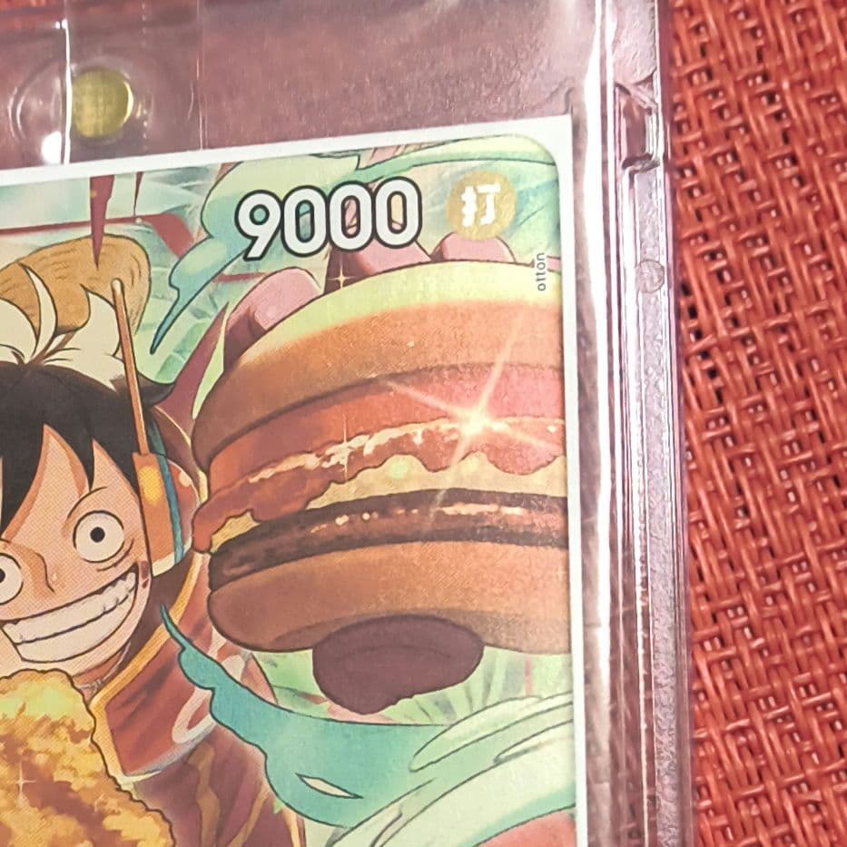 ONE PIECE モンキー・D・ルフィ カード モスバーガー コラボ