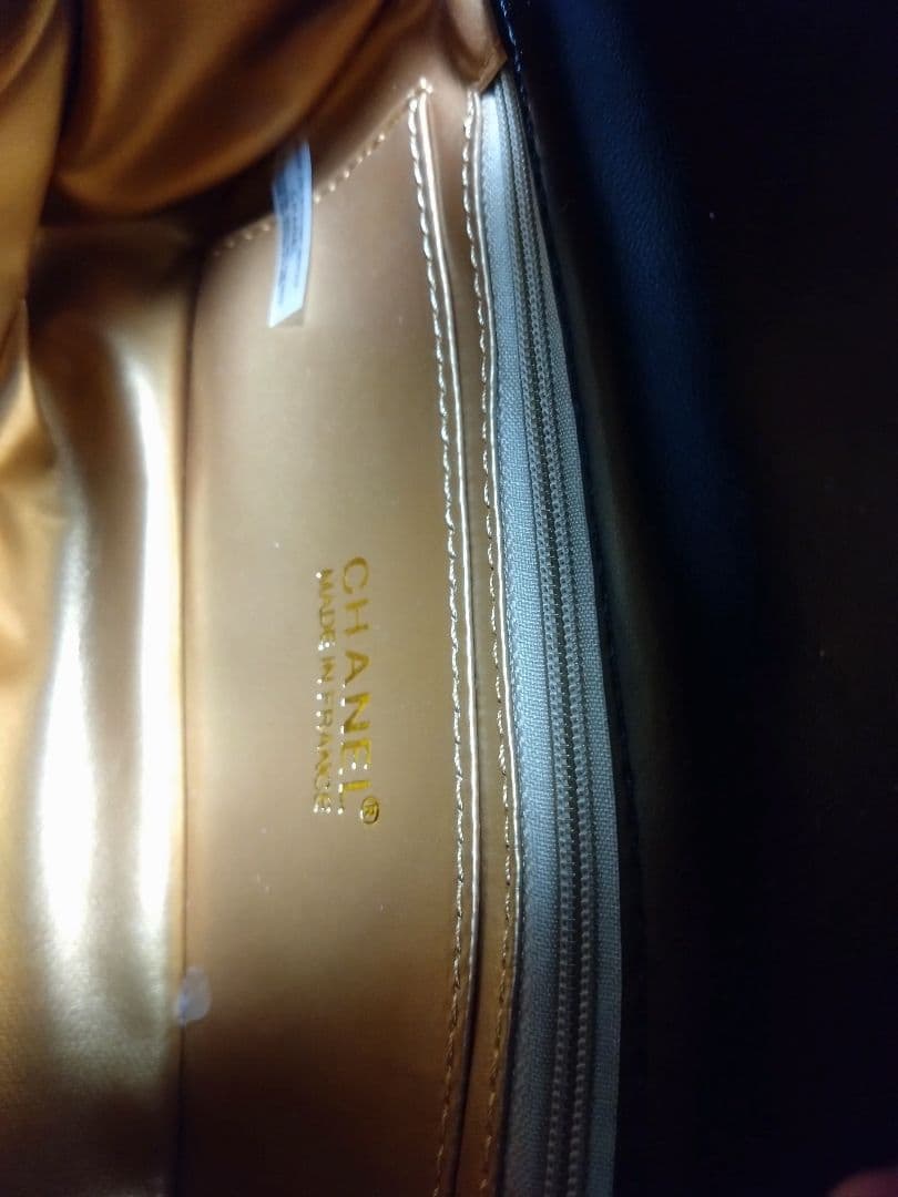 rlka ♡黒 レザー キルティング バッグ♡