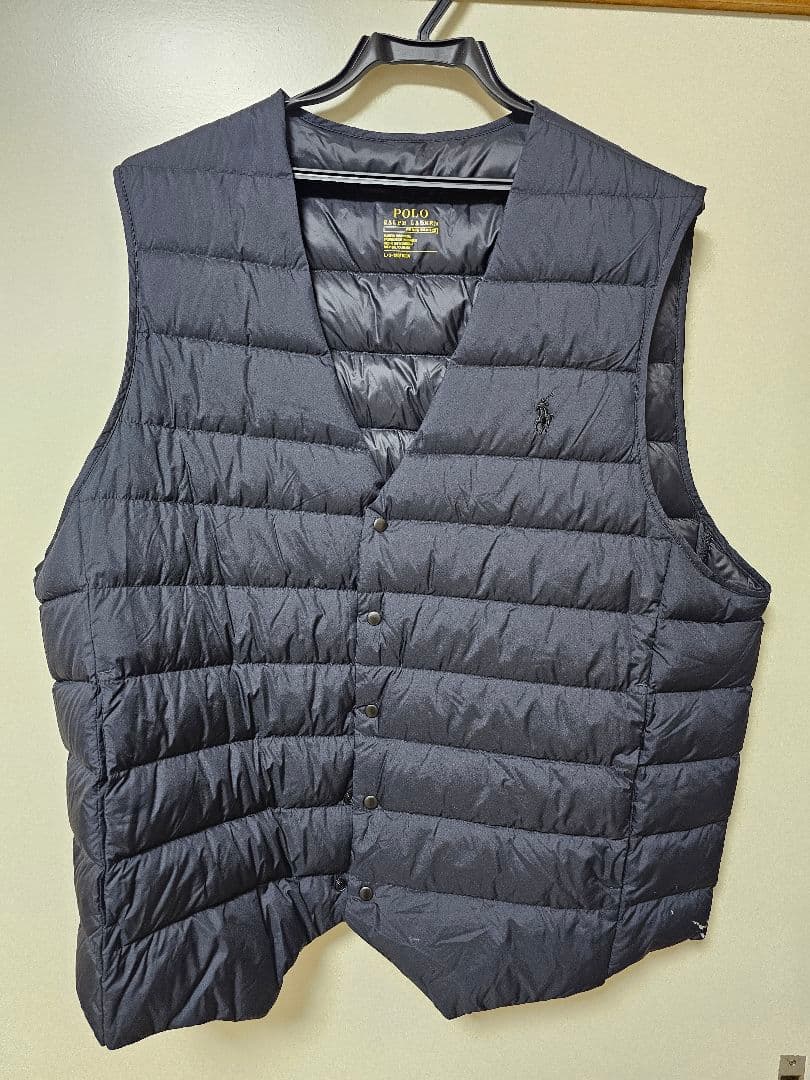 POLO RALPH LAUREN PERFORMANCE ダウンベスト L 黒