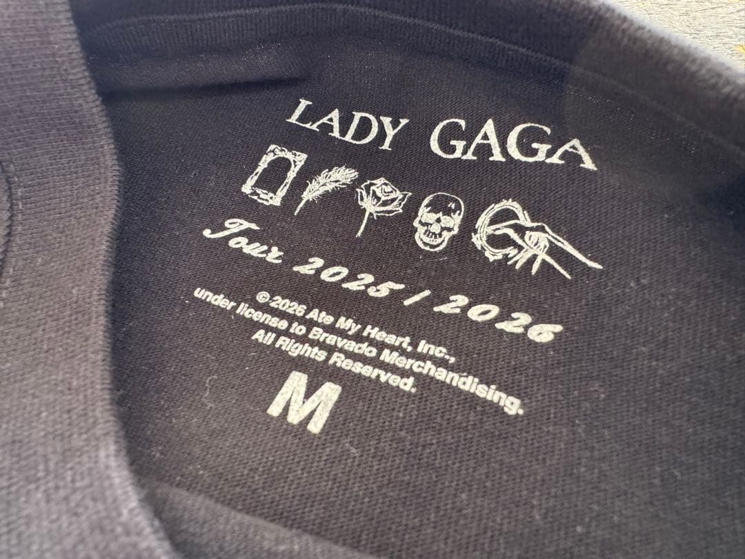 (新品)レディーガガ VIPGOLD 最前列 Tシャツ M〜最安値〜