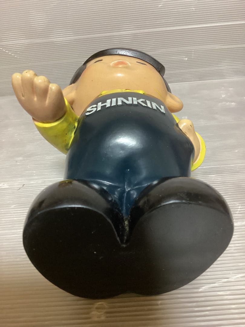 大型/店頭用/26㎝/しんちゃん/フィギュア/ソフビ/貯金箱/昭和レトロ/当時物