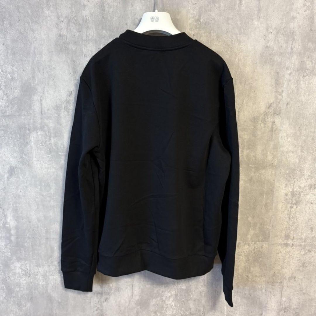 新品未使用タグ付き☆MONCLER Logo Patch スウェット L 黒色