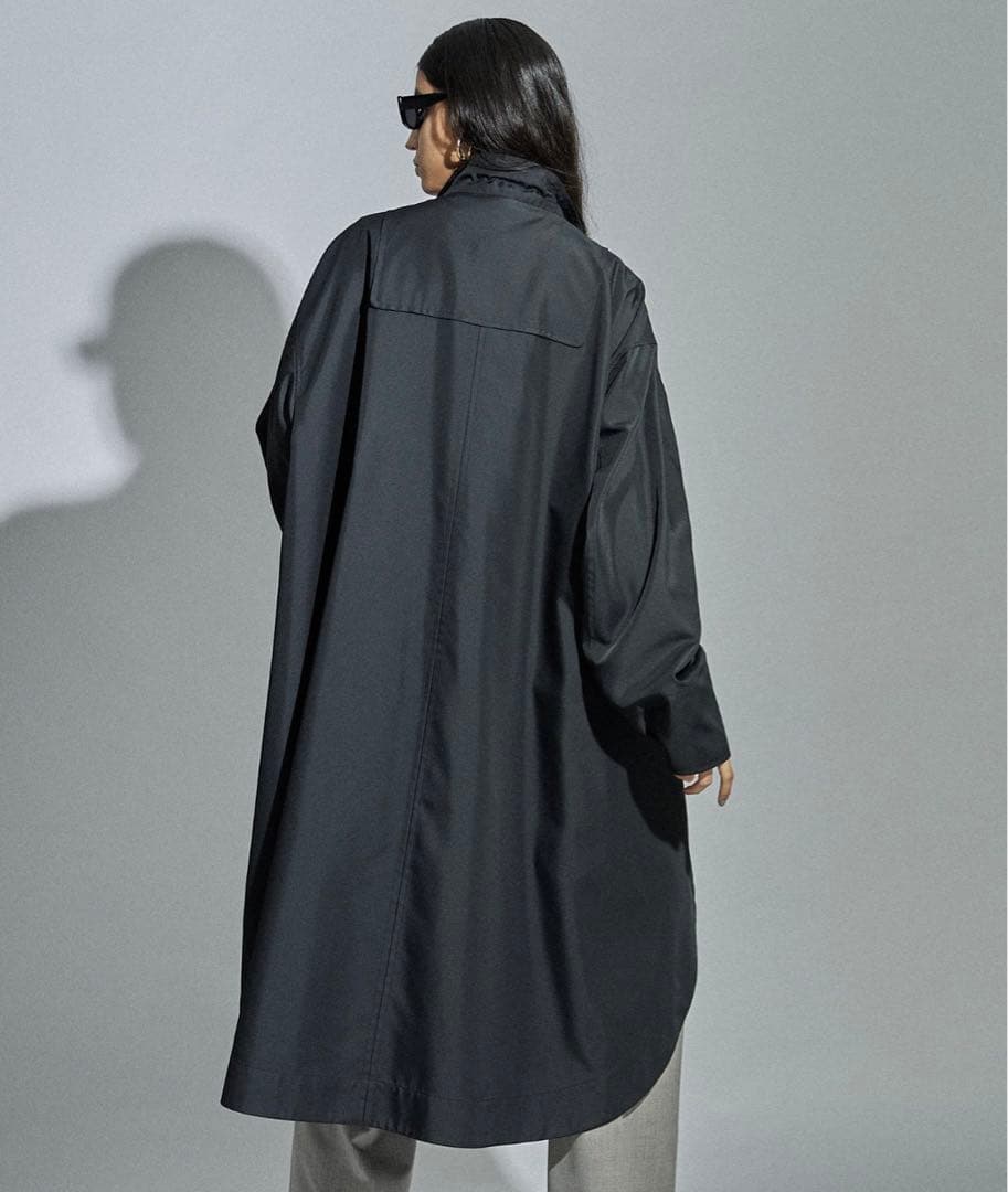 MAISON SPECIAL メゾンスペシャルツイストボタンマキシモッズコート