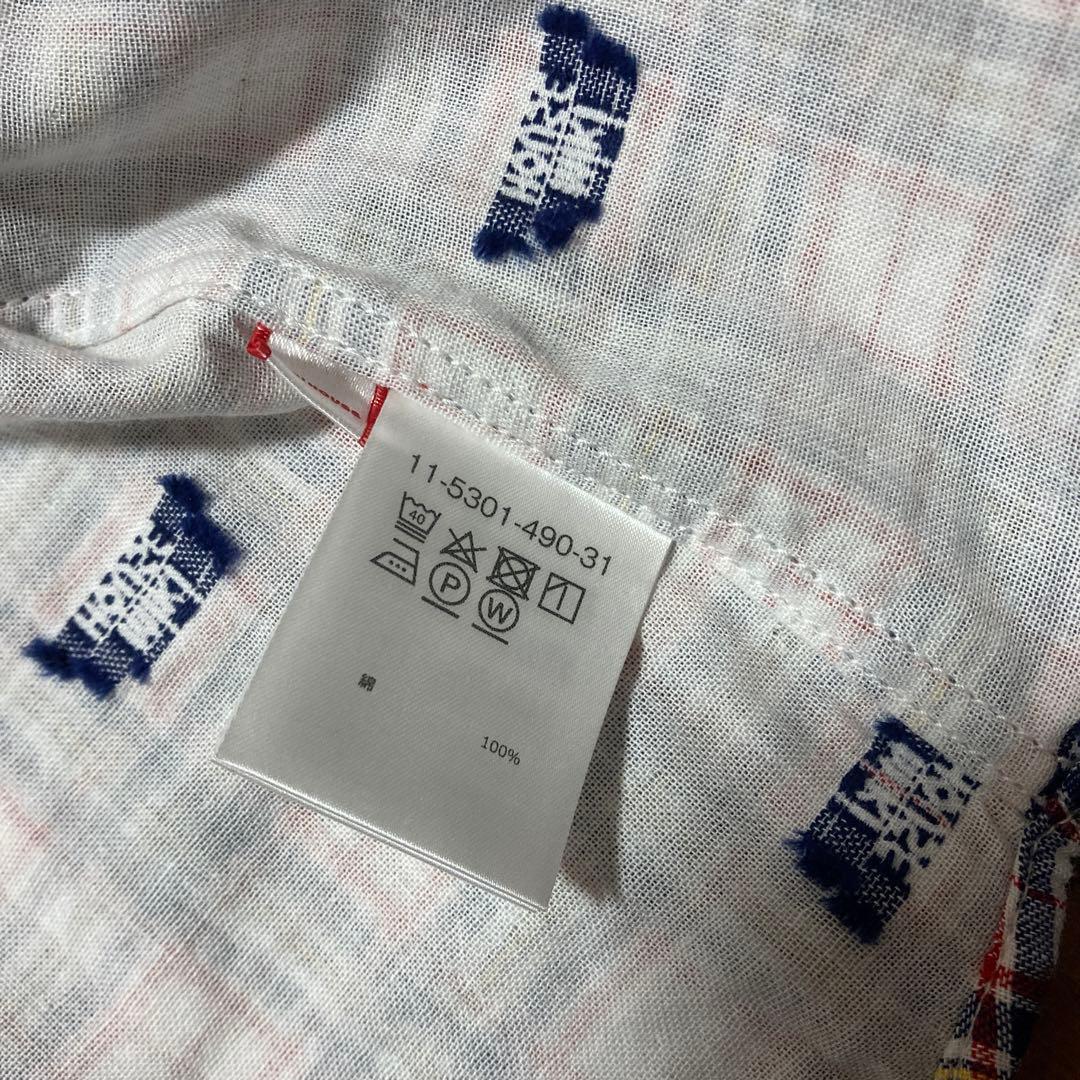 ミキハウス　タグ付き　春　シャツ　110 男の子　女の子