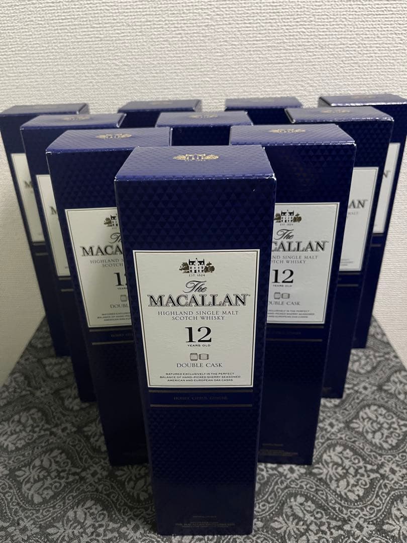 ザマッカラン 12年 ダブルカスク　箱付き2~4本セット