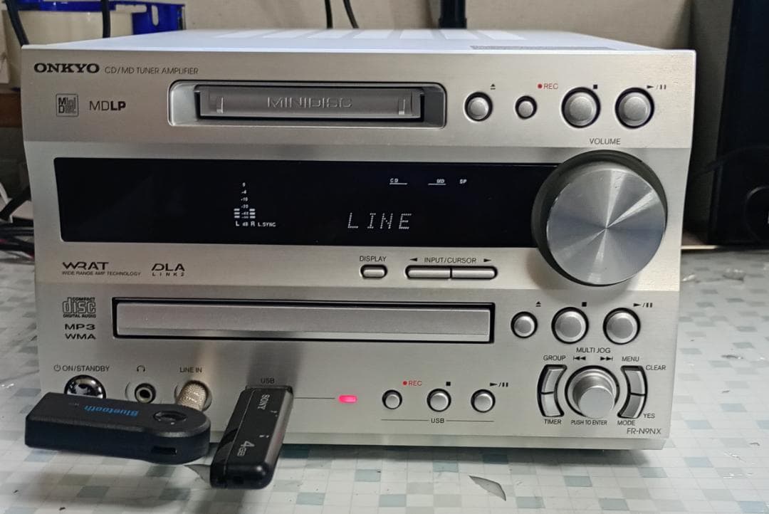 ONKYO オンキョー FR-N9NX CD/MD/USB コンポ 動作良好